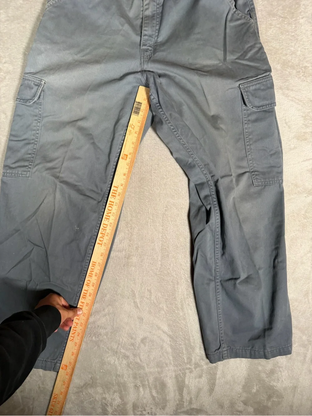 Vintage Levi’s SilverTab Gray Khaki Cargo Pants Men’s